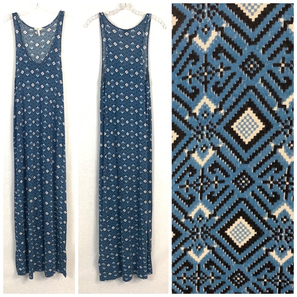 Joie Emilia Ikat Printed Maxi Dress - Picture 4 of 7